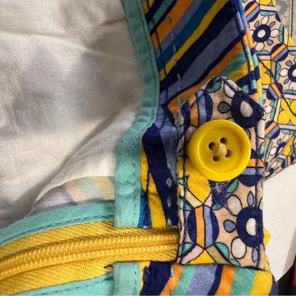 Maeve X Anthropologie High-Waist Abstract Print Shorts size 6 - Picture 13 of 14